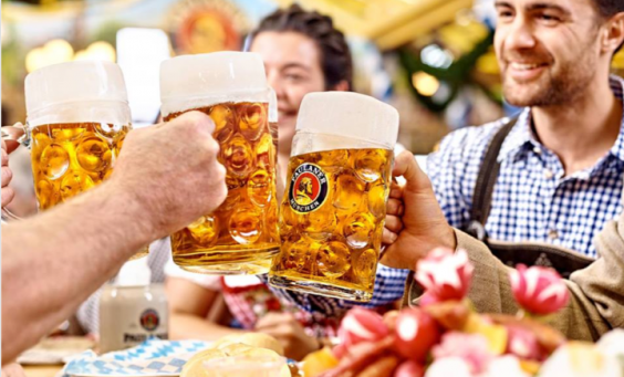 Oktoberfest while studying in Budapest