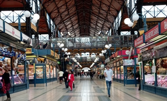 Central Market Hall - picture taken by Mária Eszter Bogdán