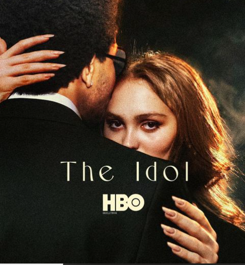 ‘The Idol’ fan made poster created by @skelltonsxo